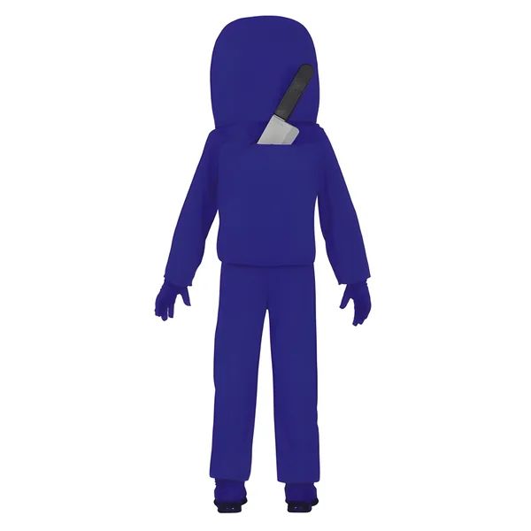 Disfraz de astronauta azul infantil - Imagen 2