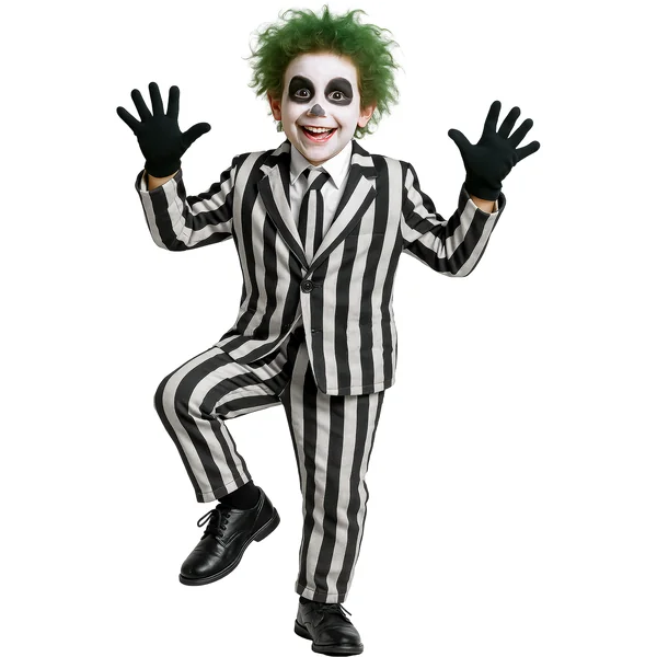 Disfraz de Beetlejuice para niño