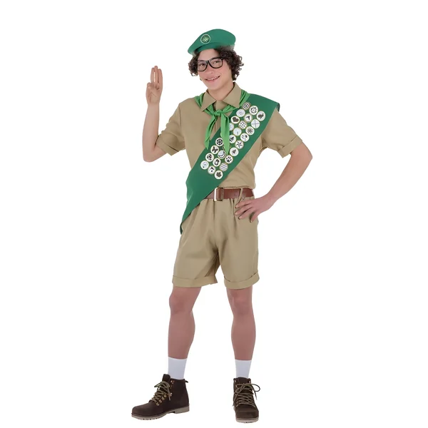 Disfraz de Boy Scout para hombre