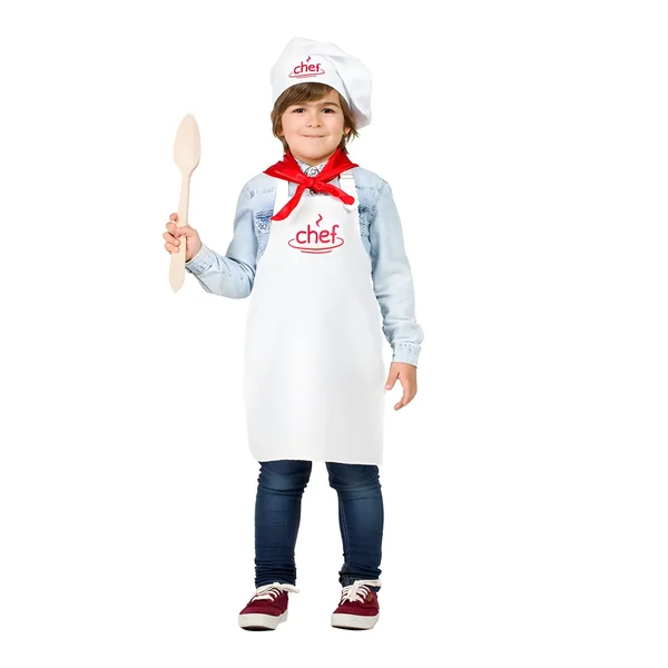 Disfraz de Chef con pañuelo infantil