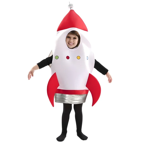 Disfraz de cohete espacial infantil