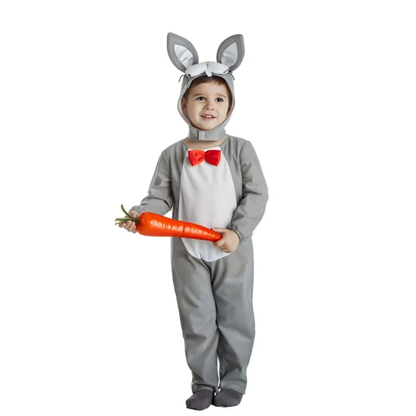 Disfraz de conejito gris infantil