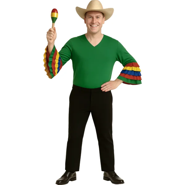 Disfraz de cubano para hombre
