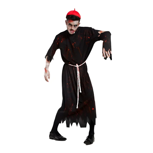 Disfraz de cura zombie