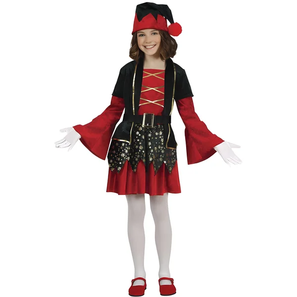 Disfraz de elfo elegante para niña