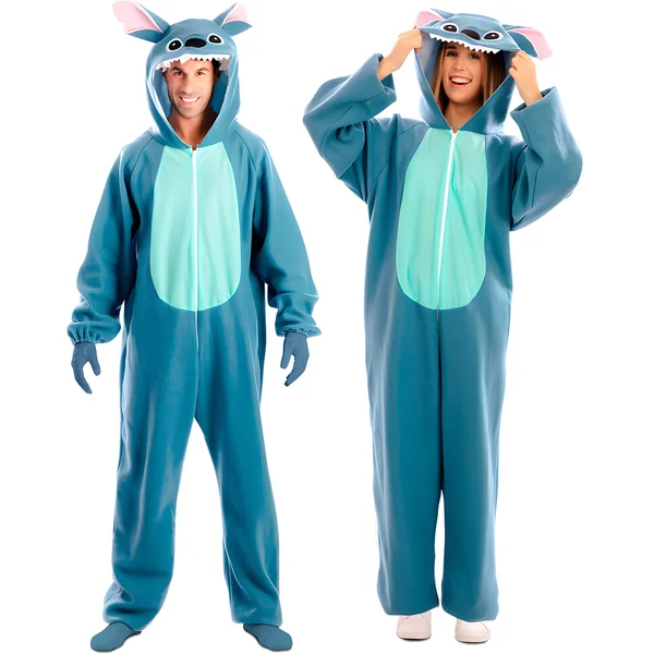 Disfraz de extraterrestre azul para adulto