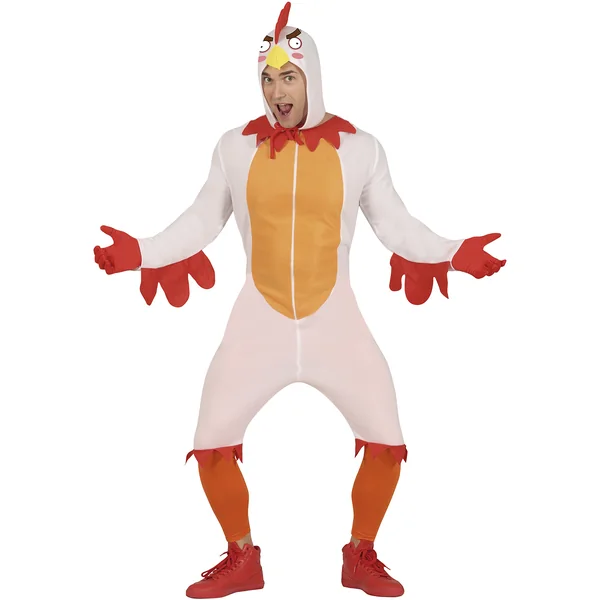 Disfraz de gallo divertido para hombre