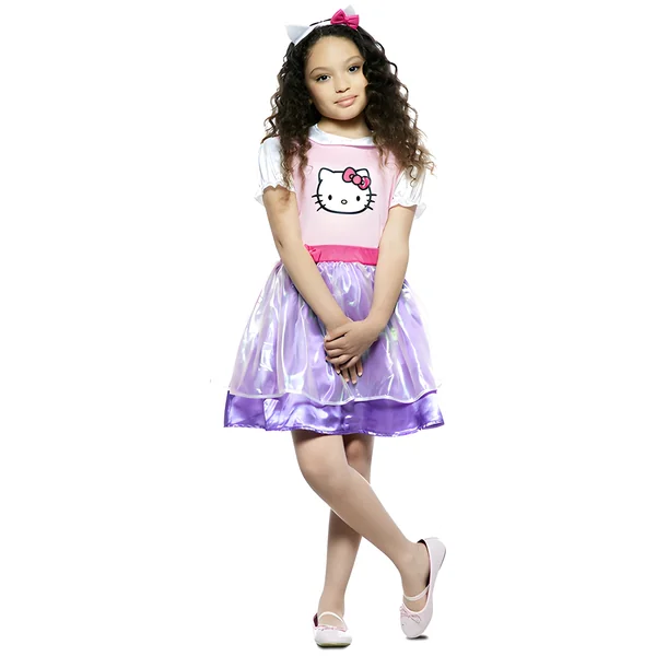 Disfraz de gato Hello Kitty para niña
