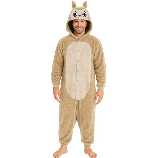 Disfraz de Labubu marrrón para hombre