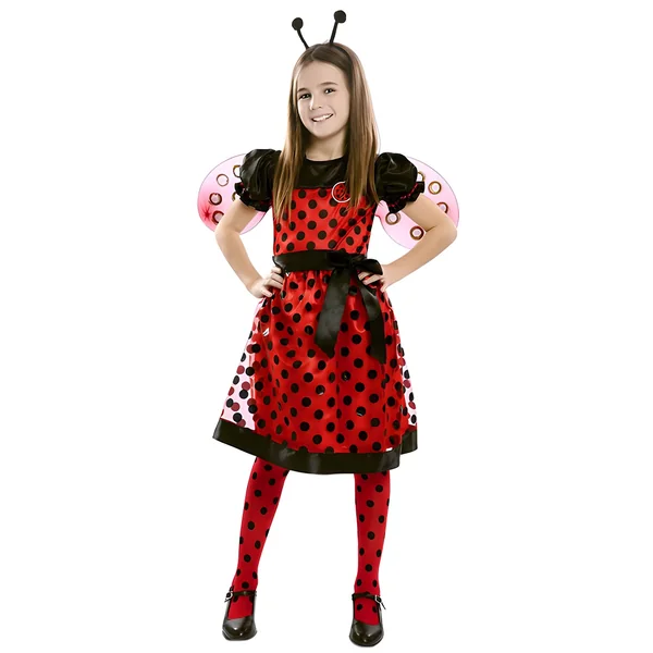 Disfraz de mariquita para niña