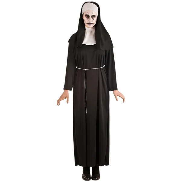 Disfraz de monja católica para mujer
