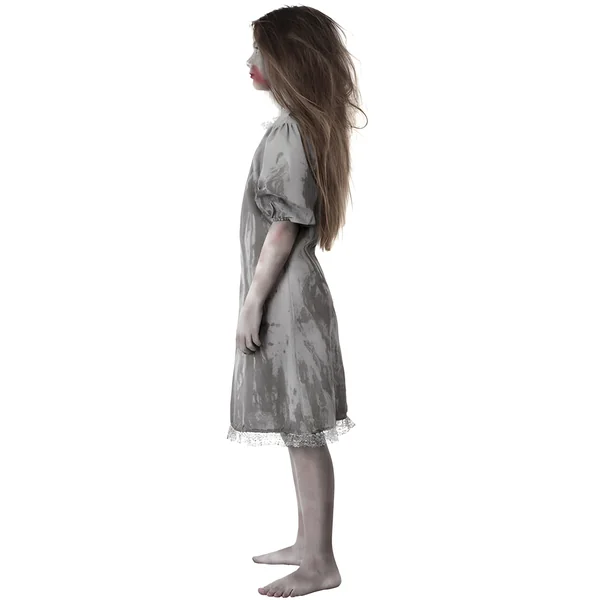 Disfraz de niña del pozo poseída para niña - Imagen 2