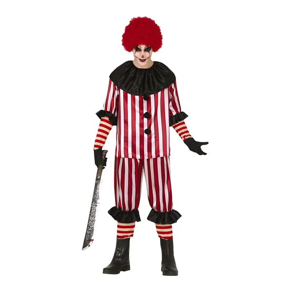 Disfraz de payaso malvado para hombre