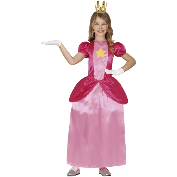 Disfraz de princesa de videojuego para niña