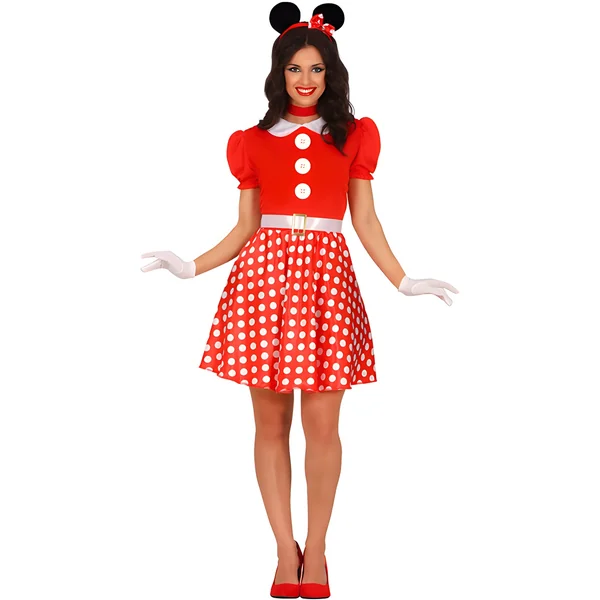 Disfraz de ratoncita pin-up para mujer