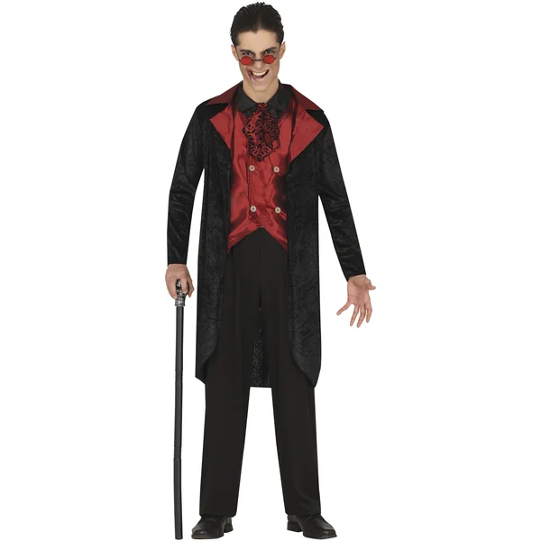 Disfraz de vampiro nocturno para niño - Imagen 2