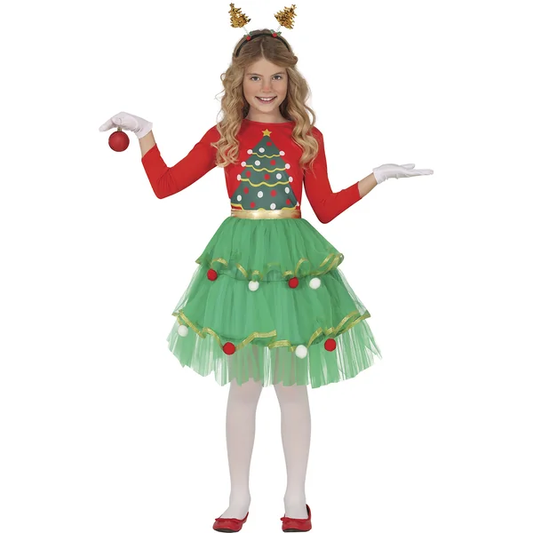Disfraz de árbol de Navidad infantil