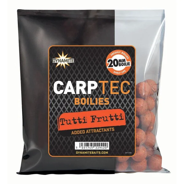 Dynamite Baits Carptec Tutti Frutti Boilies 20 mm 300 g