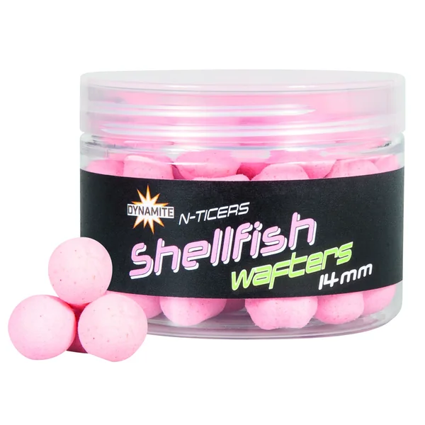 Dynamite Baits N-Ticers Shellfish Wafters 14 mm