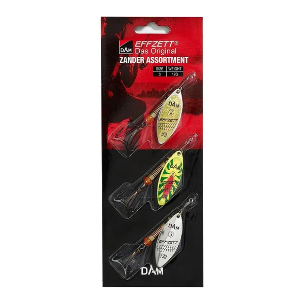 Effzett Surtido de Cucharillas 4Pzs #3 12gr Sinking Zander
