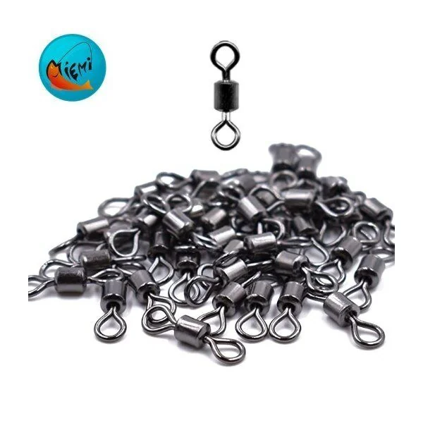 Emerillon Giratorio Tipo Rolling Black Nickel