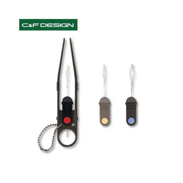 Enhebrador C&F 3 En 1 Tweezers - CFA-40