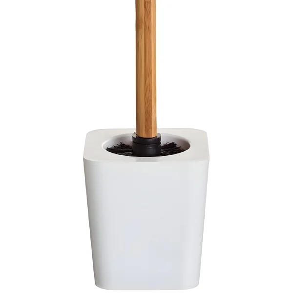 Escobillero blanco bambú
