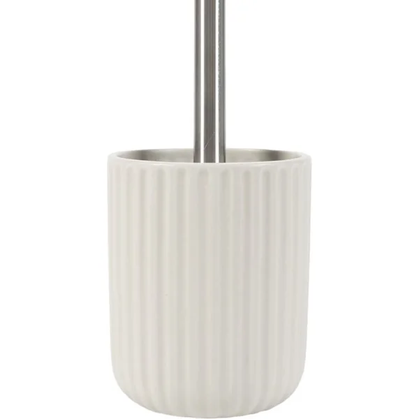 Escobillero blanco estilo nórdico