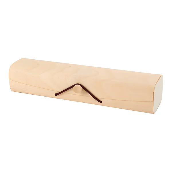 Estuche de bambú kraft de 20,5 x 5 x 4 cm