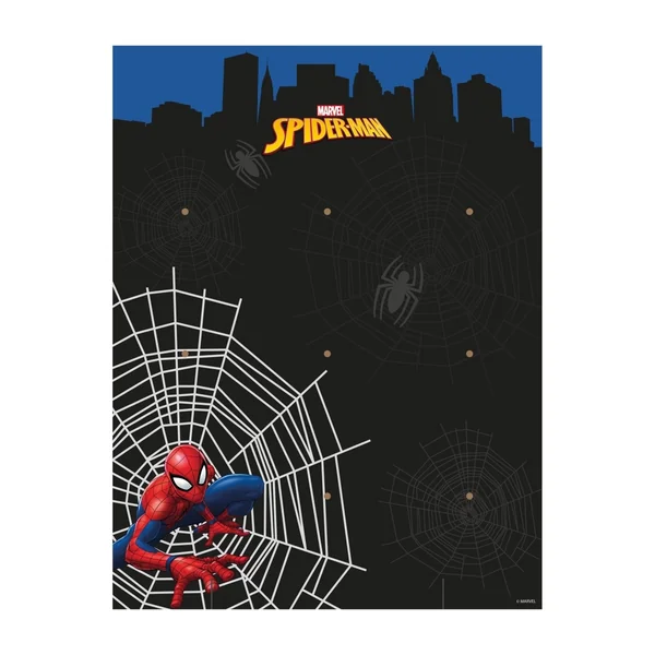 Expositor de donuts de Spiderman telaraña