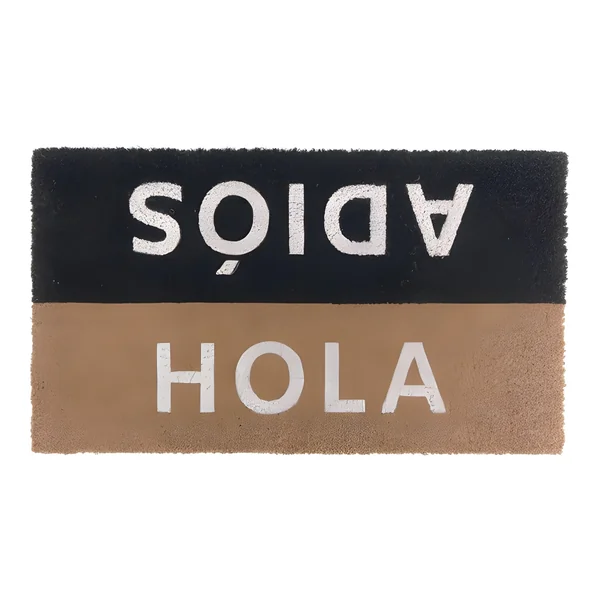Felpudo Hola Adiós