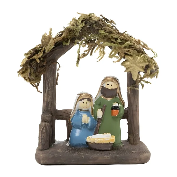 Figura de Nacimiento de Belén de resina de 7,2 cm