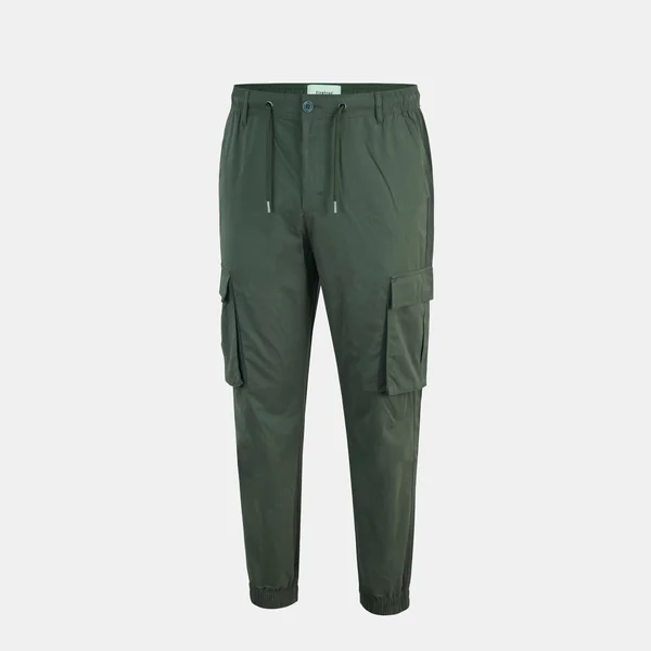 Firetrap Men's Cotton Elasticated Cuffs Cargo Trousers - Imagen 3