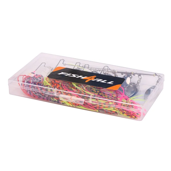 Fish4All Vibra Caja de Spinnerbaits 15 g (5 pzas.)