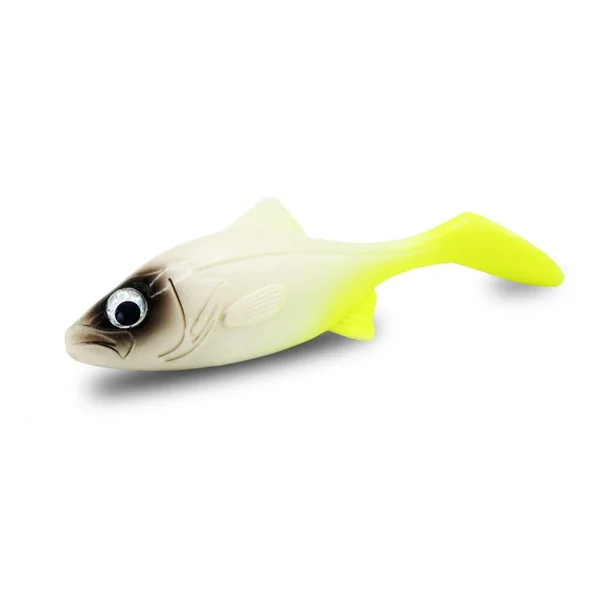 FishingGhost RoachyOne Shad Lemon Cream 16cm (75g) (2 Piezas)