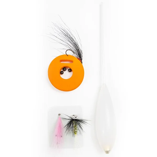 Fladen Bomb Float Set Seatrout Seabass Garfish Rainbow Rosa, Amarillo, Negro