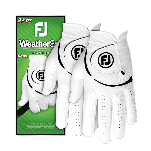 FootJoy WeatherSof 2 Pack Golf Gloves LH
