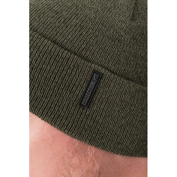 Fox Collection Gorro Beanie Verde/Negro