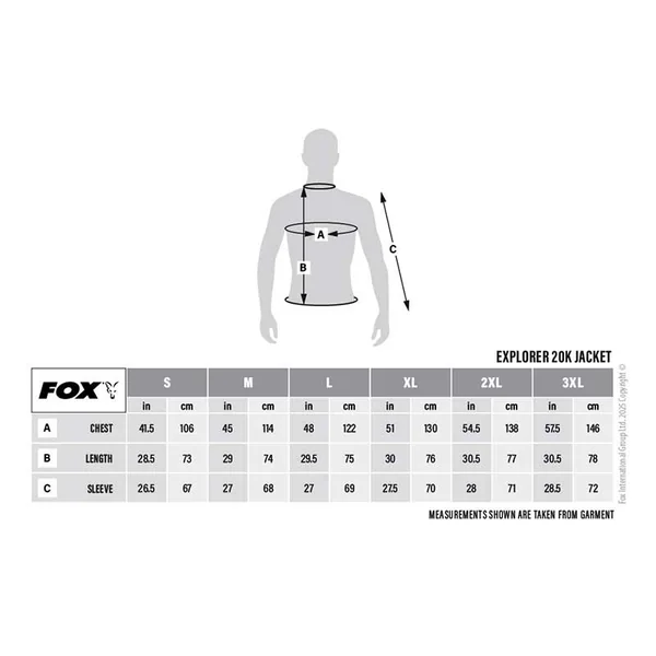 Fox Explorer 20K Chaqueta XXL