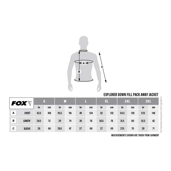 Fox Explorer Downfill Packaway Chaqueta XL