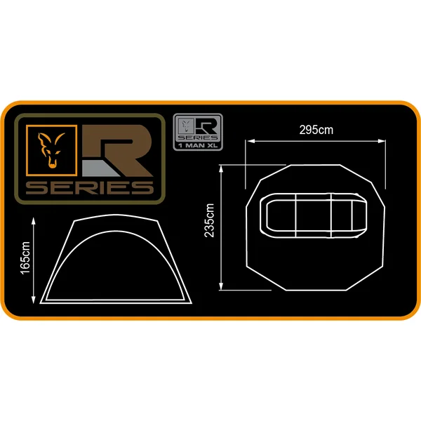 Fox R Series 1 Man XL Khaki Bivvy