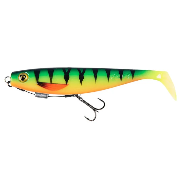 Fox Rage Loaded Pro Shad 14cm UV Firetiger