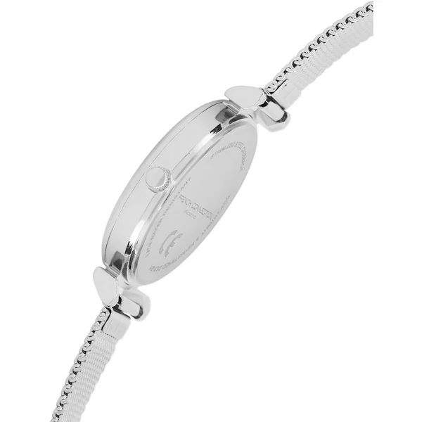 French Connection Silver Case Round Shape Silver Strap Quartz Watch - Imagen 5