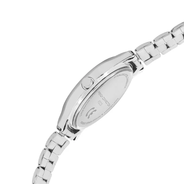 French Connection Silver Case Round Shape Silver Strap Quartz Watch - Imagen 5