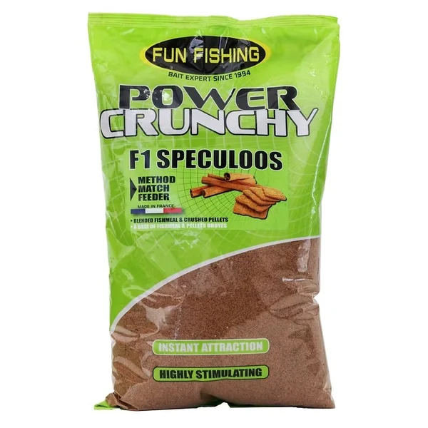 Fun Fishing Power Crunchy Cebo F1 Speculoos (2 kg)