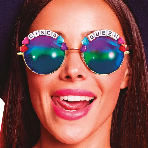 Gafas de disco queen