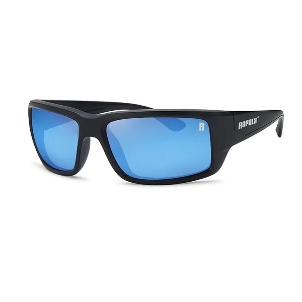 Gafas de sol polarizadas Rapala Amberjack Negro mate y Azul