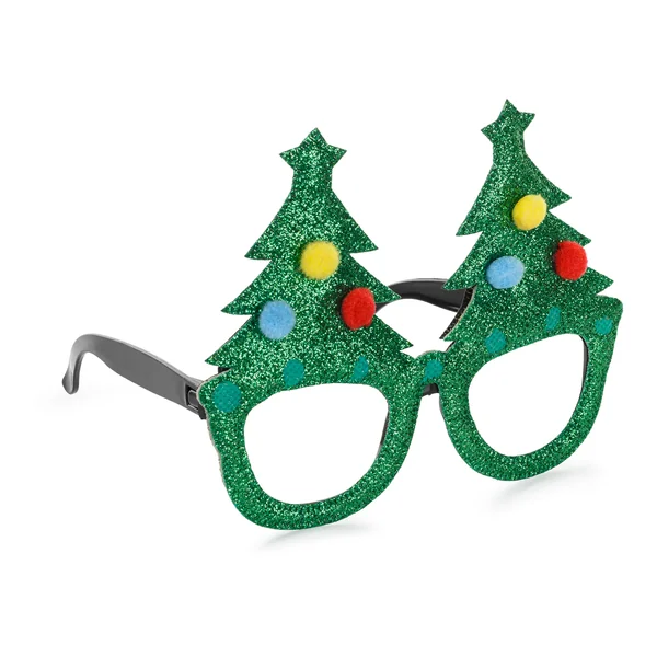 Gafas de árbol de Navidad clásicas