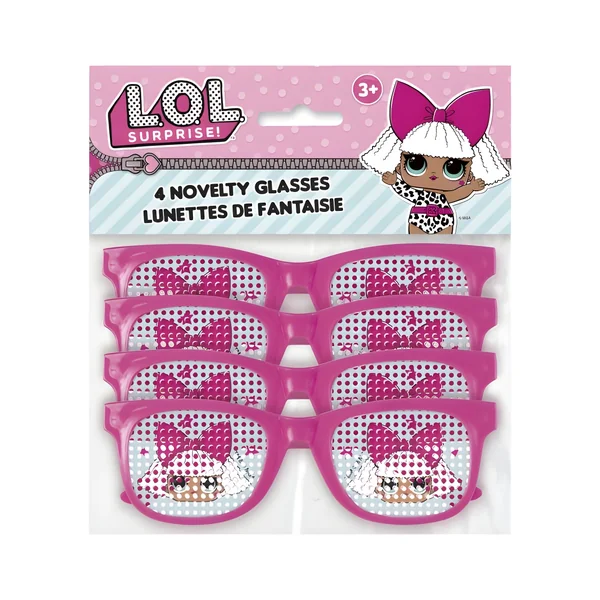 Gafas infantiles de LOL Surprise - 4 unidades