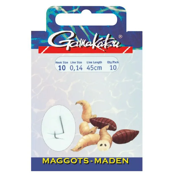 Gamakatsu Maggots LS-1010 45cm #10 (0,14mm)